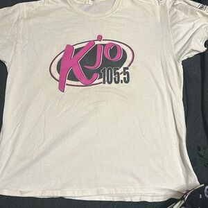 a Kjo 105.5 shirt